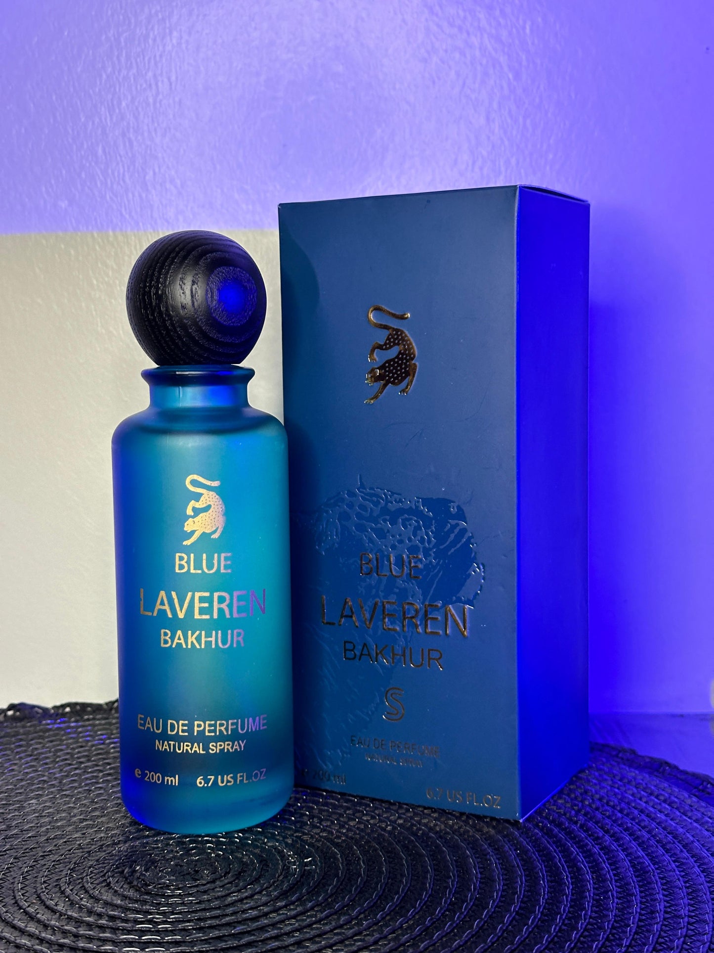 Laverne Blue Bakhur Perfume 200ml | عطر لافيرن بلو بخور - 200 مل للرجال والنساء - Al Qaswa