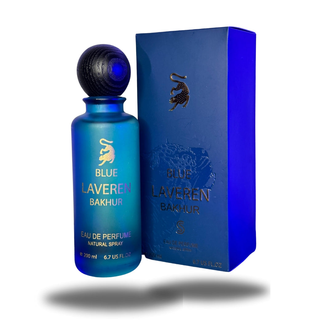 Blue Laverne Bakhur Perfume/Fragrance 200ml (Replica) | عطر لافيرن بلو بخور - 200 مل للرجال والنساء(نسخة طبق الأصل)